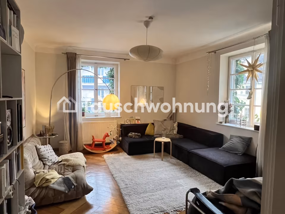 TAUSCHWOHNUNG Schöne Altbauwohnung mit großem Innenhof in Obergiesing, München