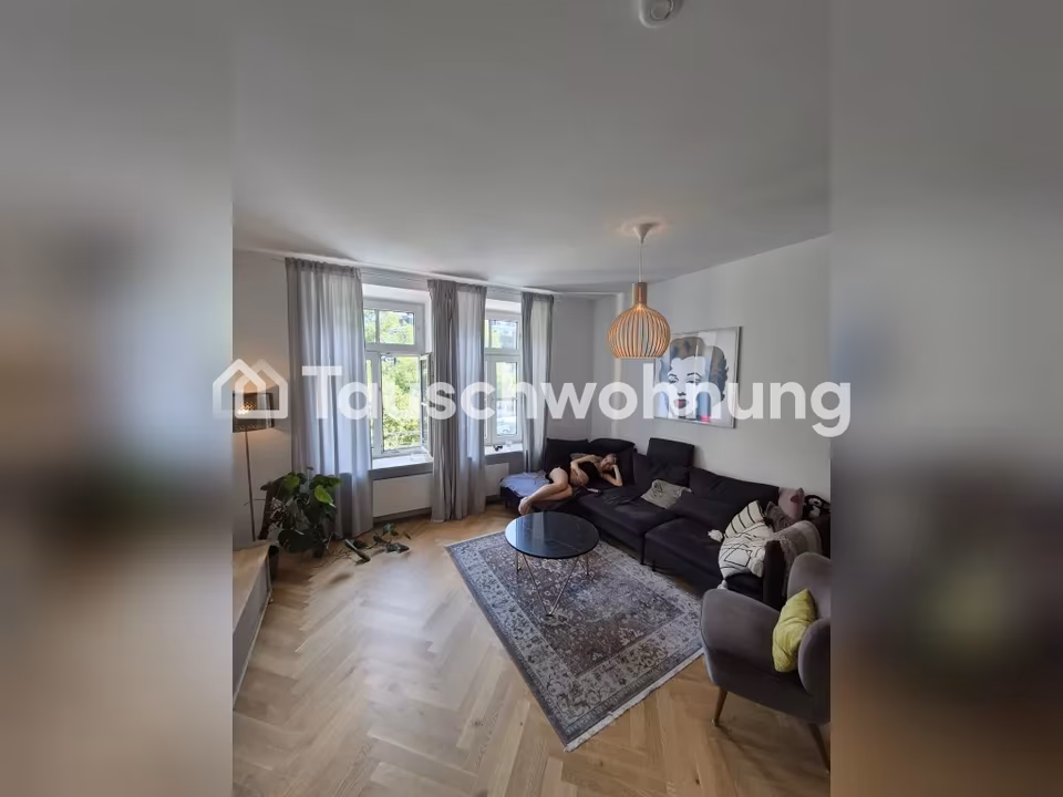 TAUSCHWOHNUNG Renovierter Altbau im Westend mit Balkon in Schwanthalerhöhe, München