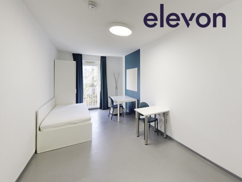 Für Personen in Aus-und Weiterbildung - Möbliertes 1-Zimmer-Apartment mit Einbauküche und Loggia in Bockenheim, Frankfurt am Main