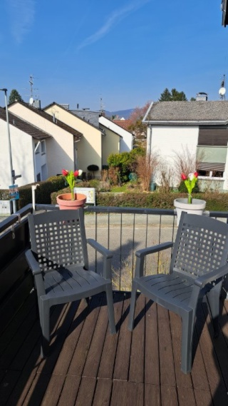 Möbliertes Zimmer mit eigenen Balkon- Frauen-WG (only women)10 Min bis zur GIZ und 15 FFM Hauptbahnhof. Anmeldung möglich in Eschborn / Schwalbach, Frankfurt am Main
